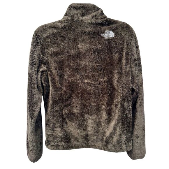 The North Face Women’s M Osito Expedition Full Zip Fleece Jacket Taupe Brown - Picture 2 of 6